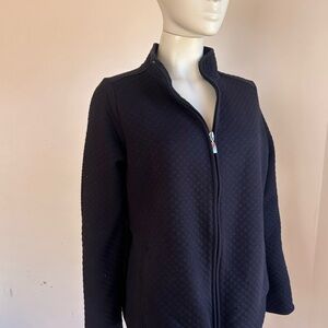 Croft & barrow M Women's Black Quilted Jacket